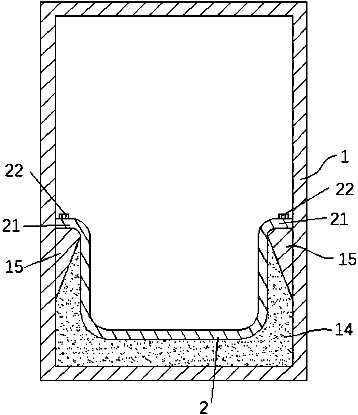 Pipeline sliding bed for emergency evacuation in high-rise fire and earthquakes