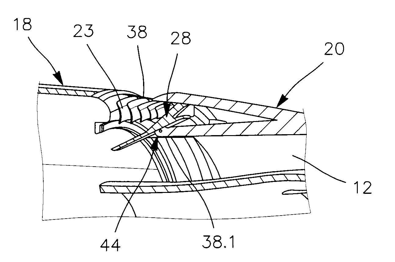 Nacelle for aircraft comprising means of reversing thrust and aircraft comprising at least one such nacelle