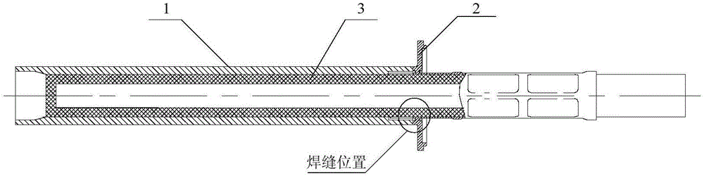 Loop heat pipe evaporator assembling tool and assembling method