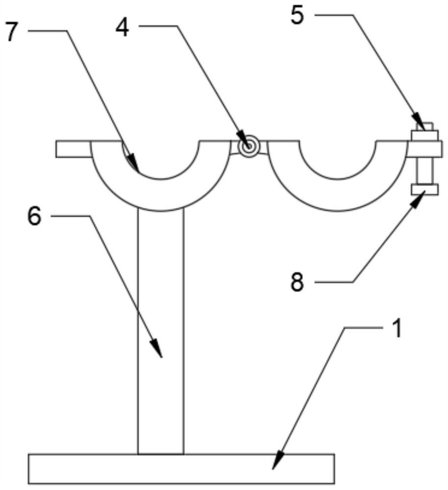 Device for butt welding of pipe joint and pipe and using method