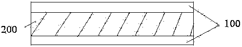 Special backing board for hole drilling of printed circuit board and manufacturing method of special backing board