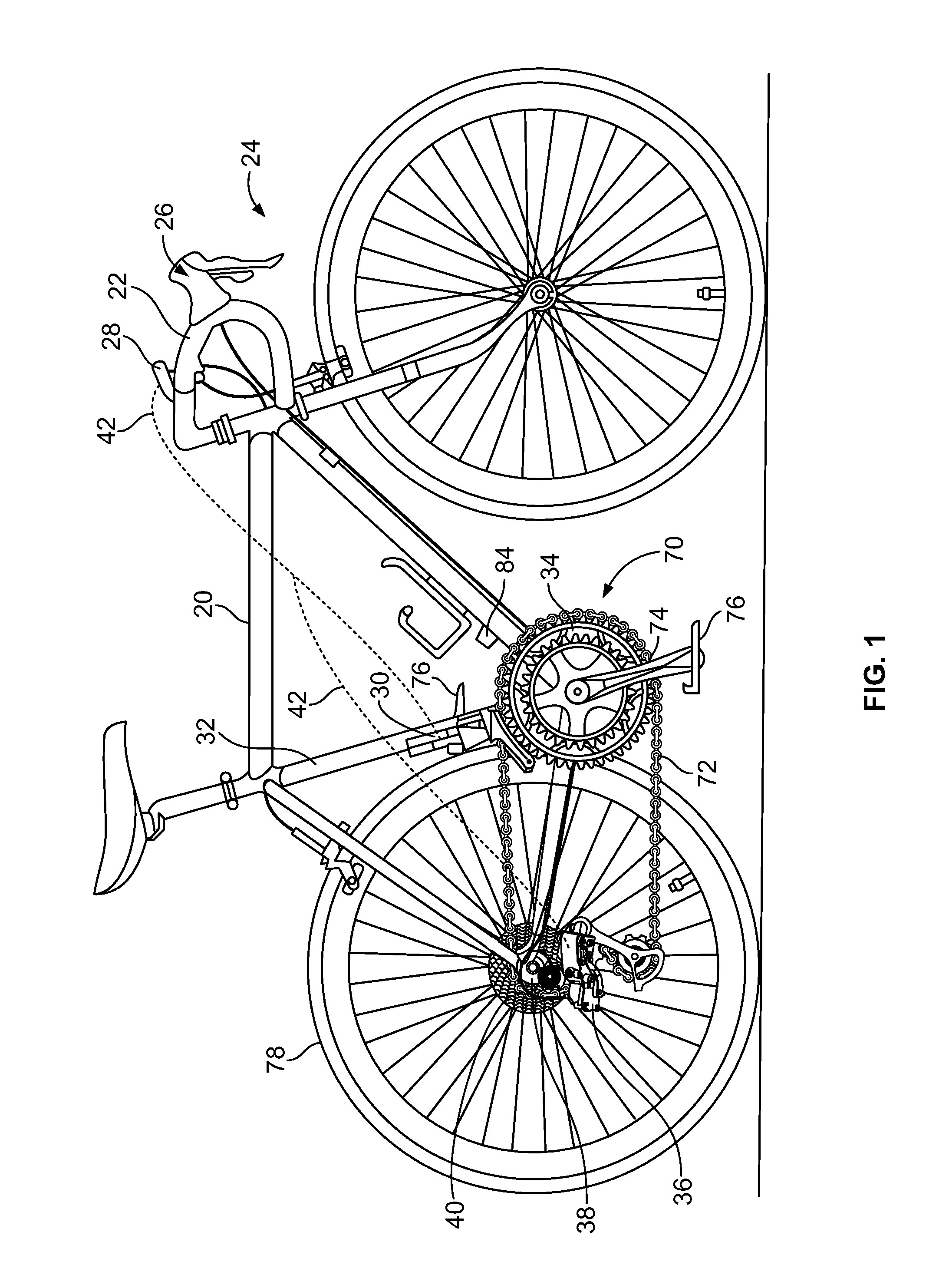 Bicycles with electronic shifting systems and methods