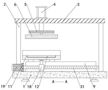 New energy motor shell hot press mounting equipment