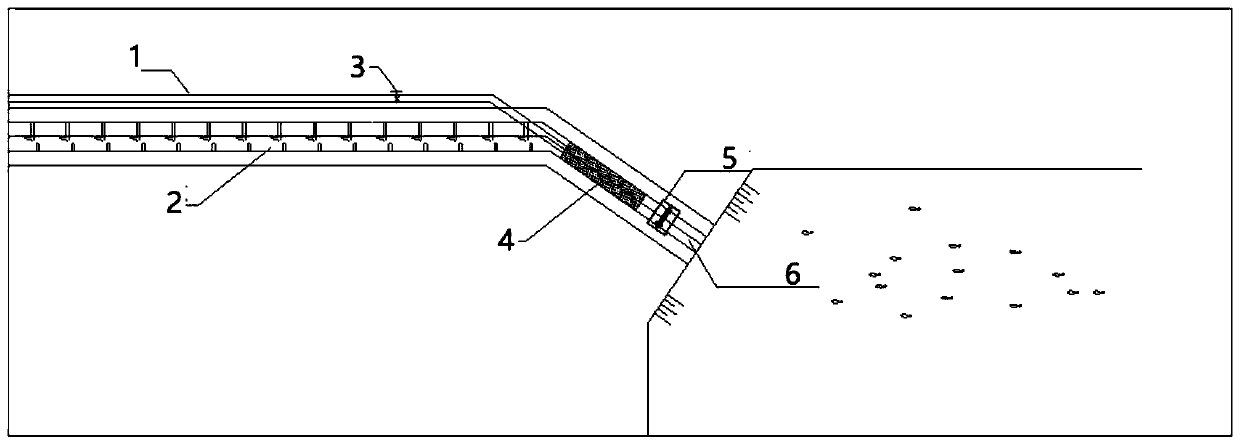 Fish way inlet dispersed water feeding system arrangement method with bottom stilling pool