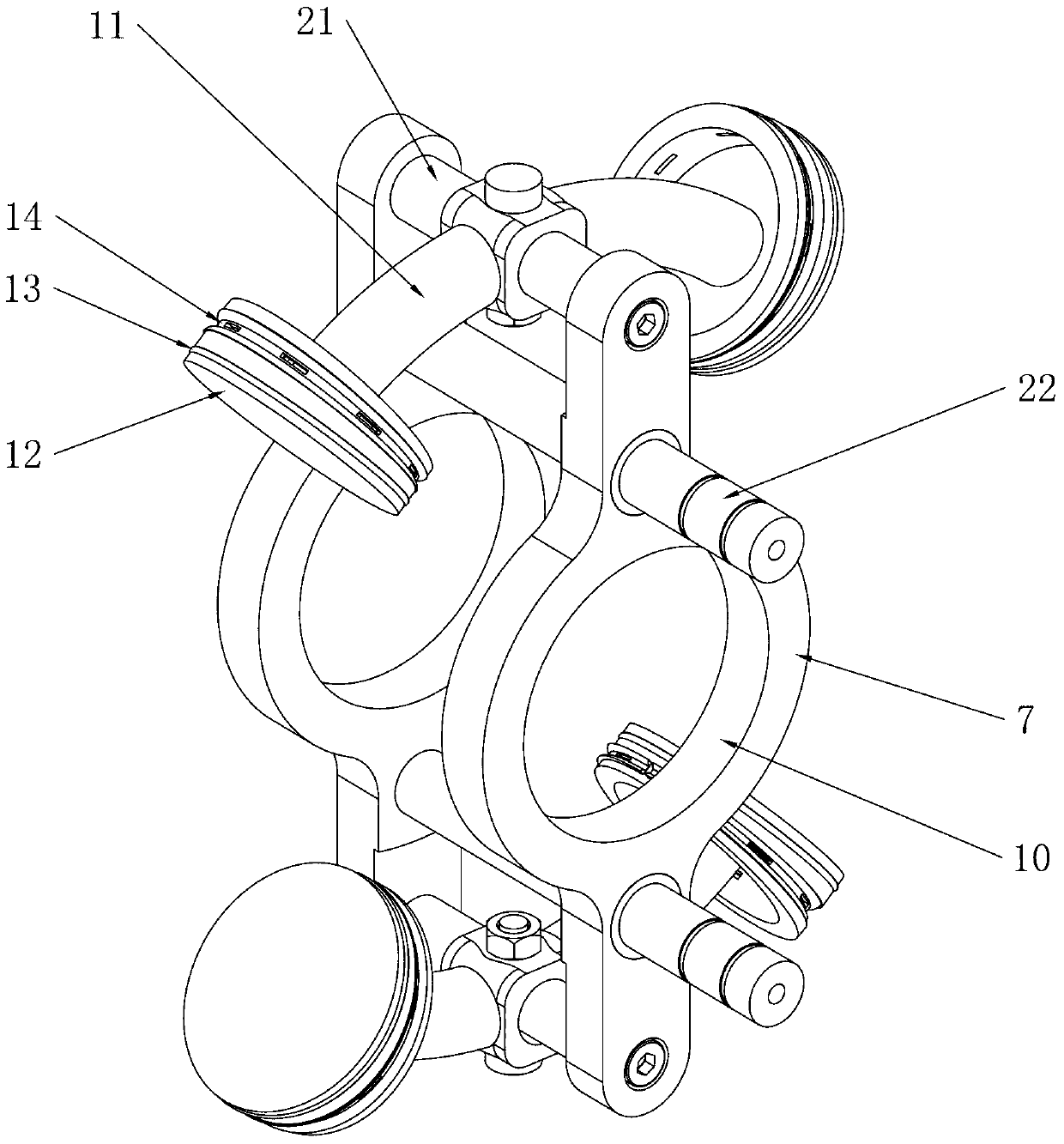 Annular reciprocating type piston engine and even permutation annular reciprocating type piston engine