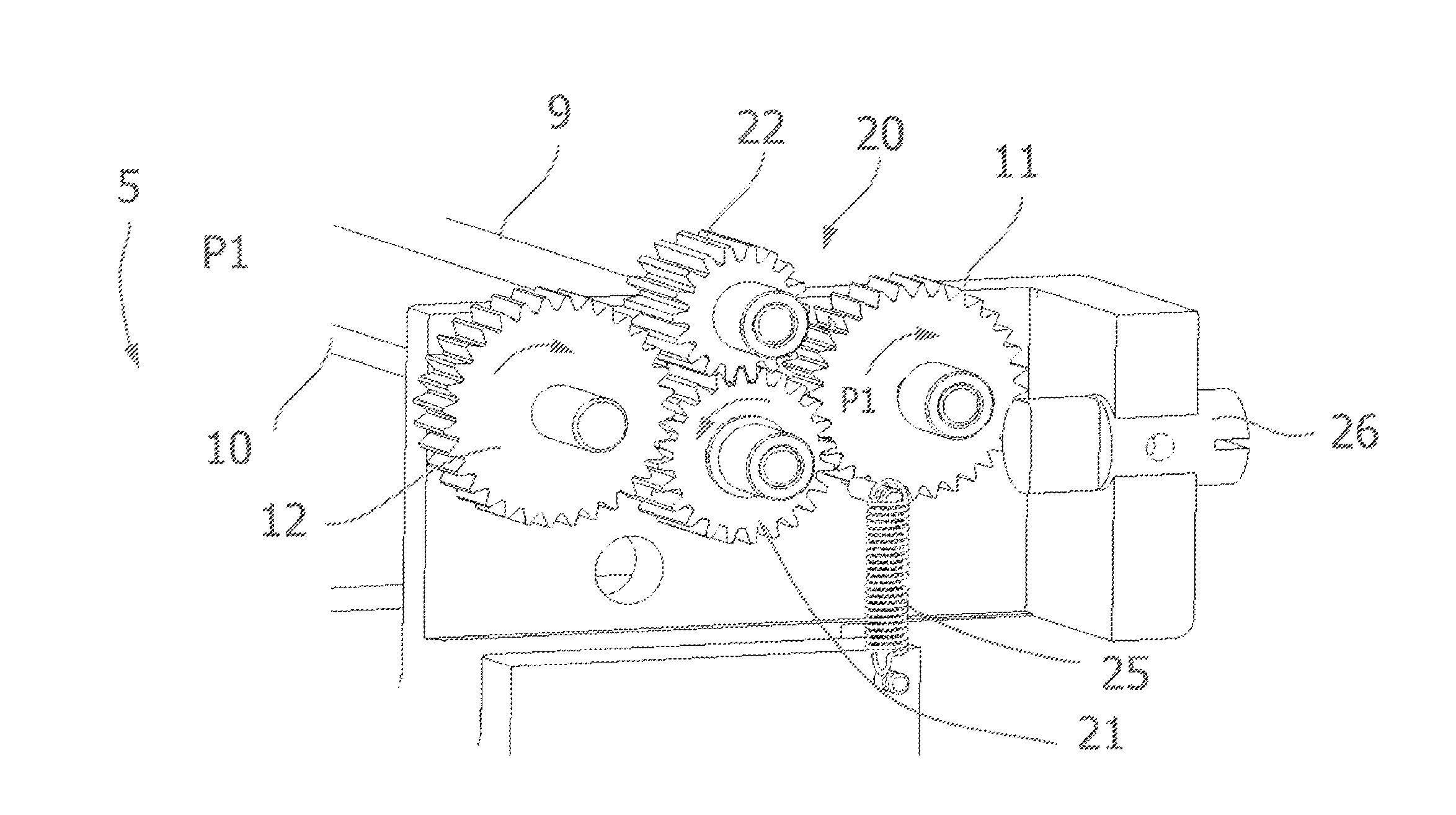 Microtome having means for reversing a direction of rotation