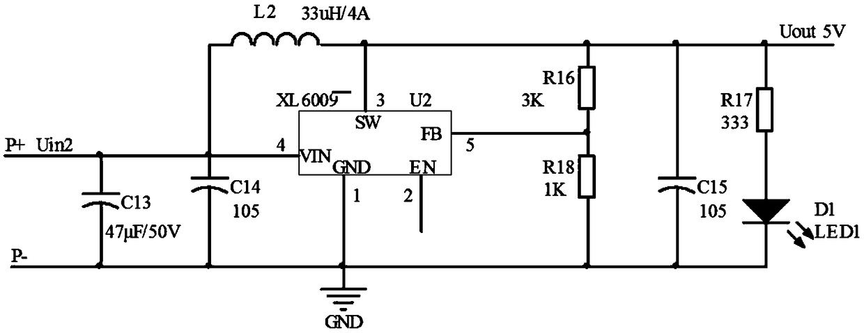 Self-harvesting water energy power supply water-saving system for restroom and intelligent monitoring method thereof