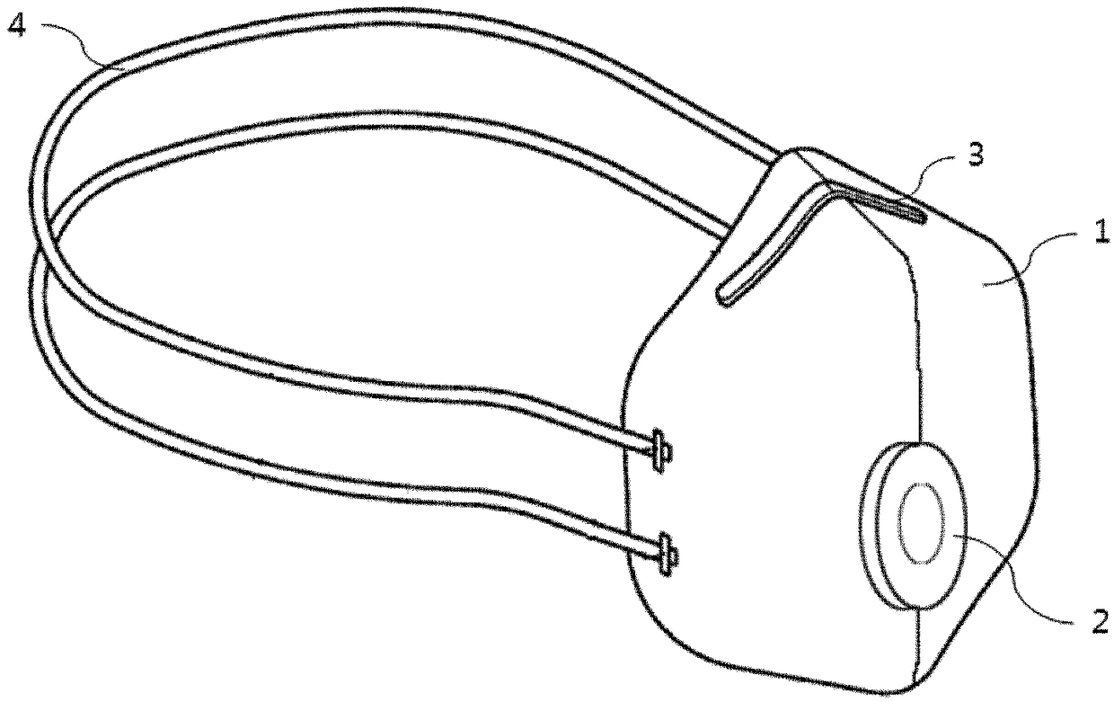 Mask having solid oxygen