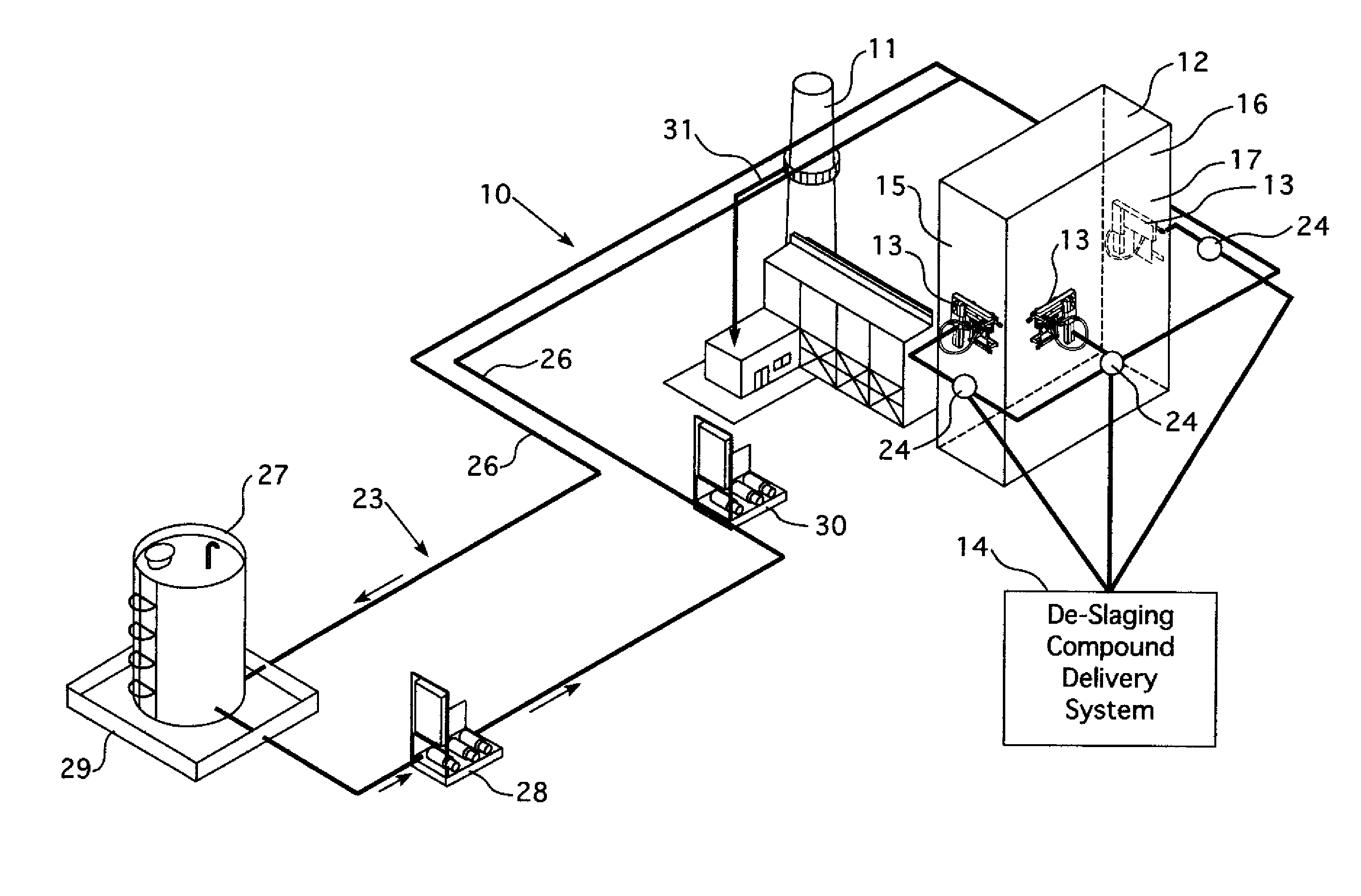 Method and apparatus for reduction of pollutants in combustion effluent