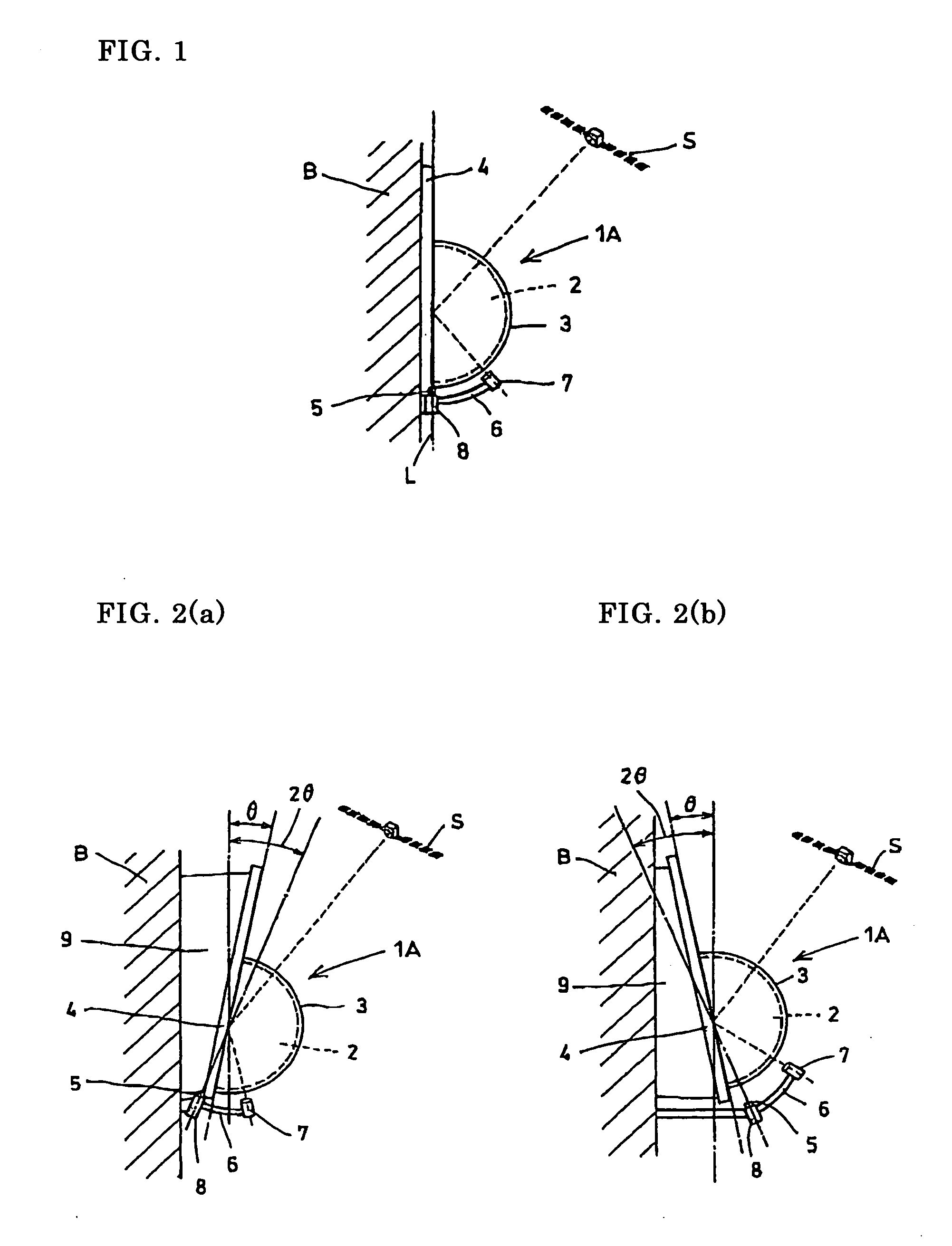 Radiowave lens antenna device