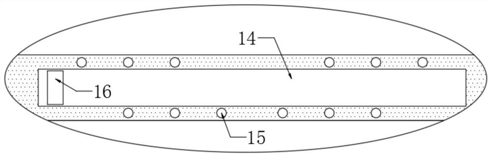 Efficient loosening and cotton opening knocking device