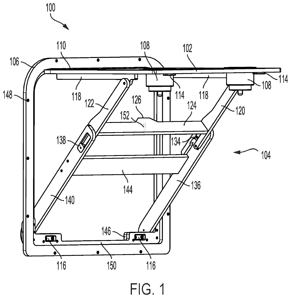 Foldable table