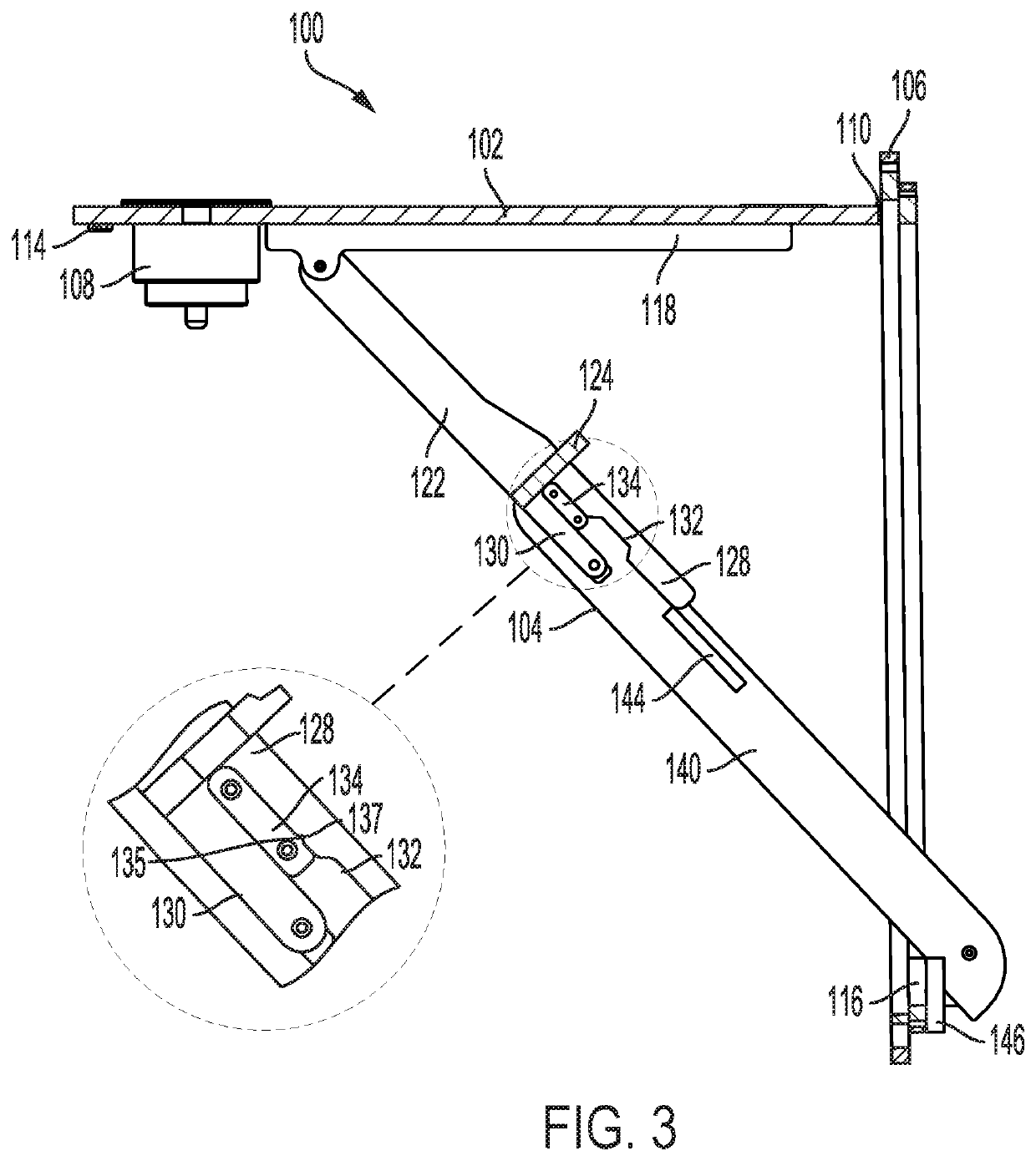 Foldable table