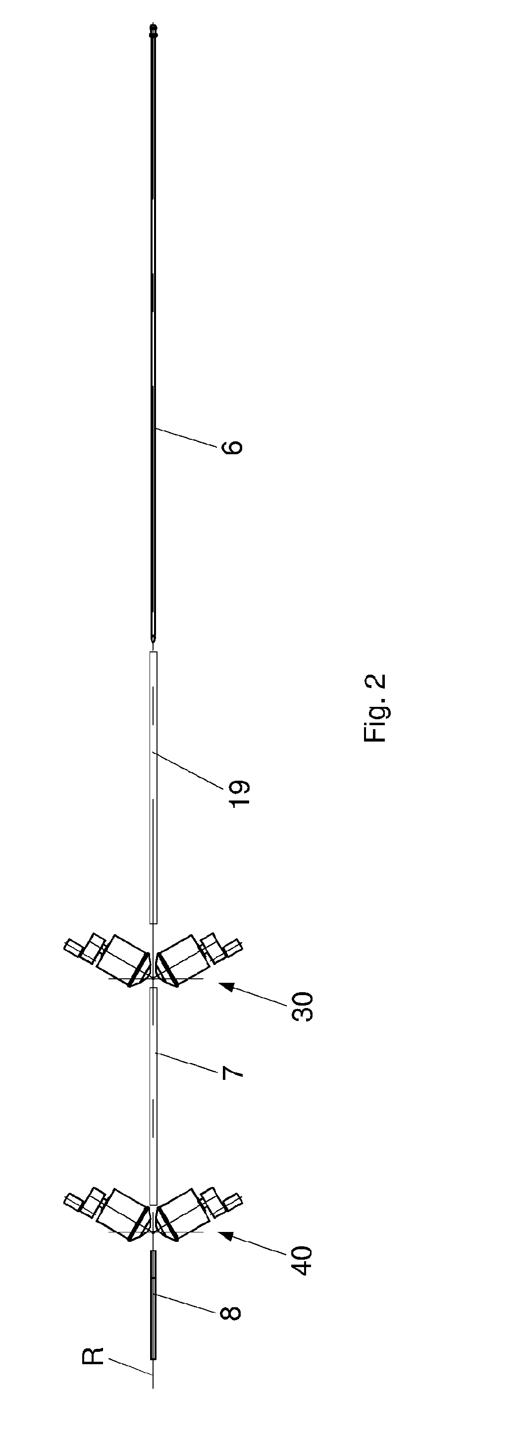 Integrated transverse rolling mill for seamless tubes