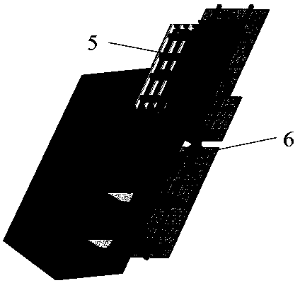 Construction method of bidirectional inclined v-shaped bridge tower of cable-stayed bridge without backstays