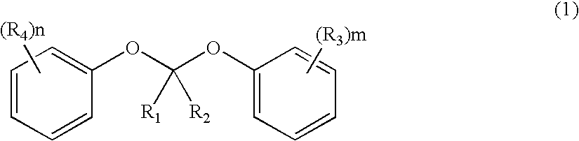 Aromatic formals as additives for lowering the water uptake of polycarbonates