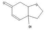 A kind of preparation method of extracting halone from lampstand tree