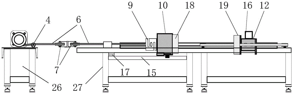 Stable dynamic linear movement generating device