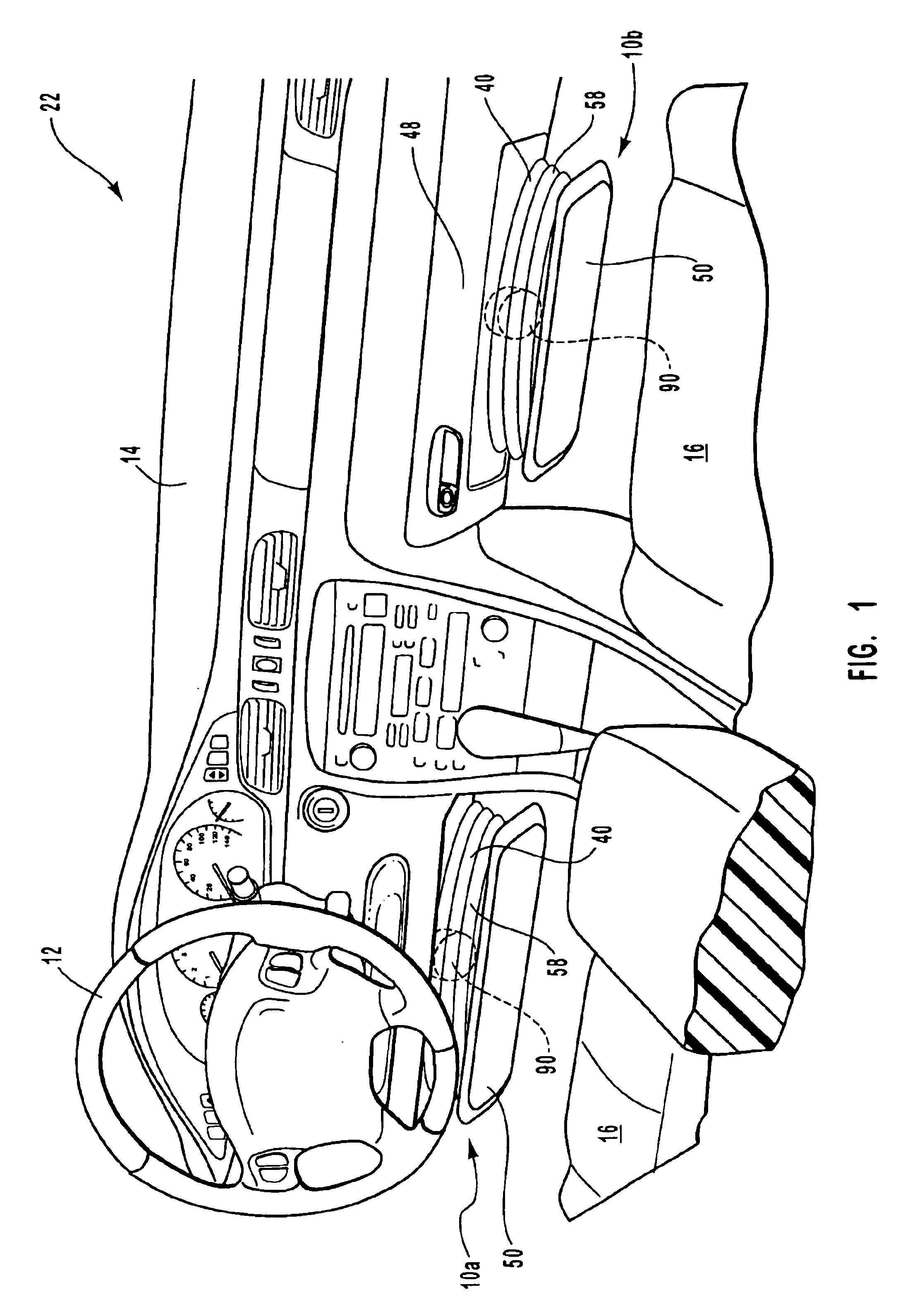 Expandable rigid knee airbag system