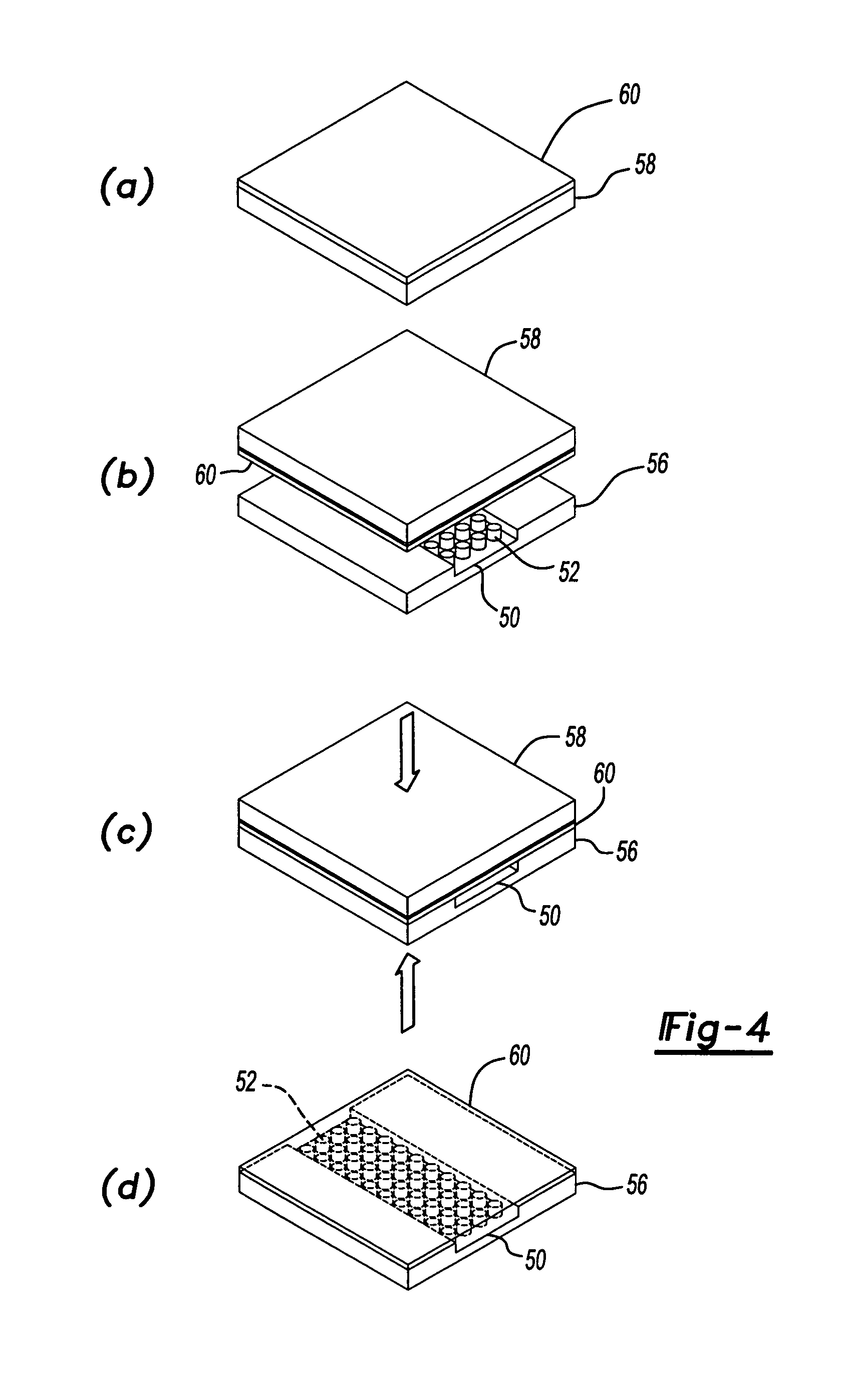 Method of forming nanofluidic channels