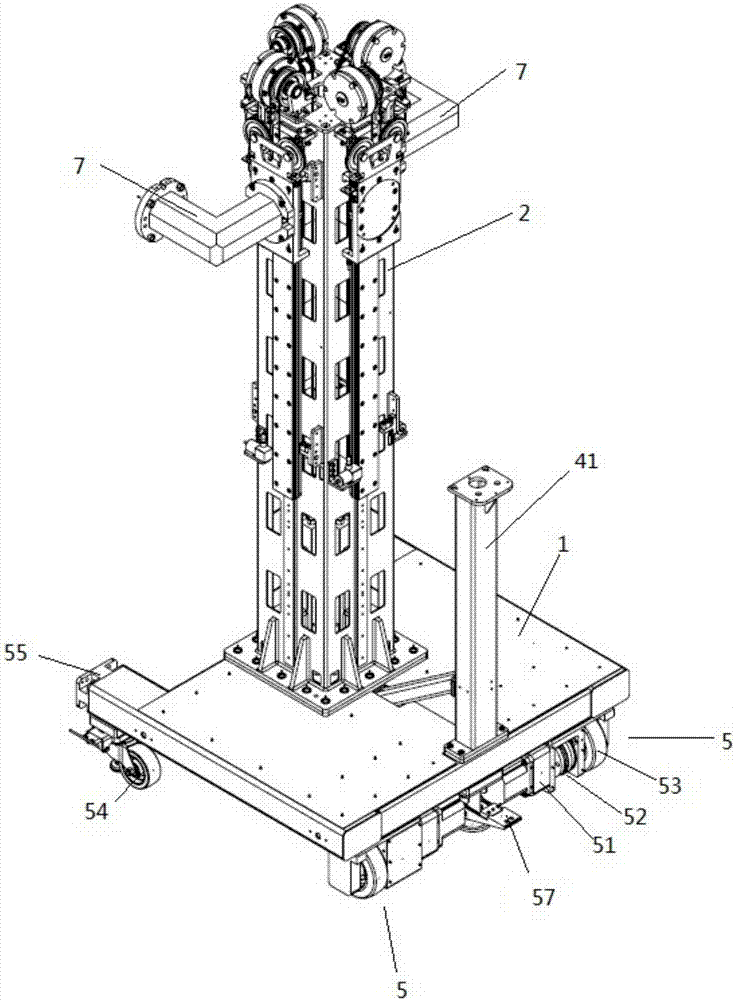 Mechanical arm connecting device for surgical robot and surgical robot