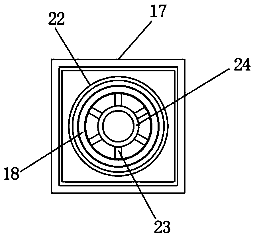 Biological sewage treatment device