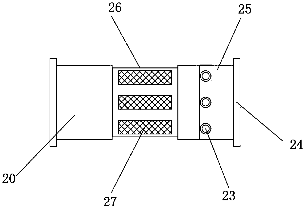 Biological sewage treatment device