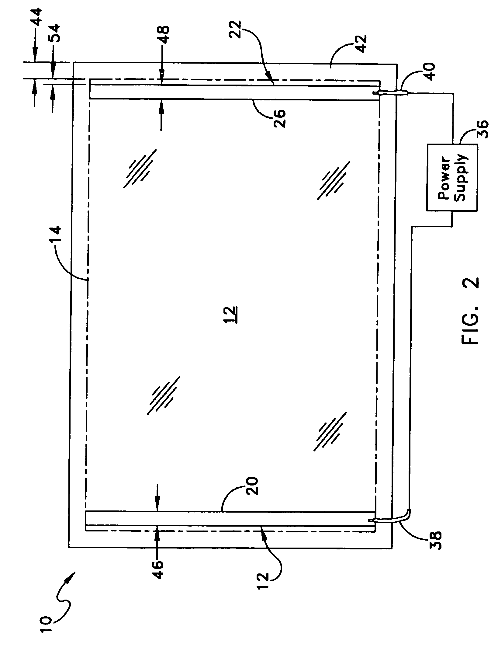 Heated glass panels and methods for making electrical contact with electro-conductive films