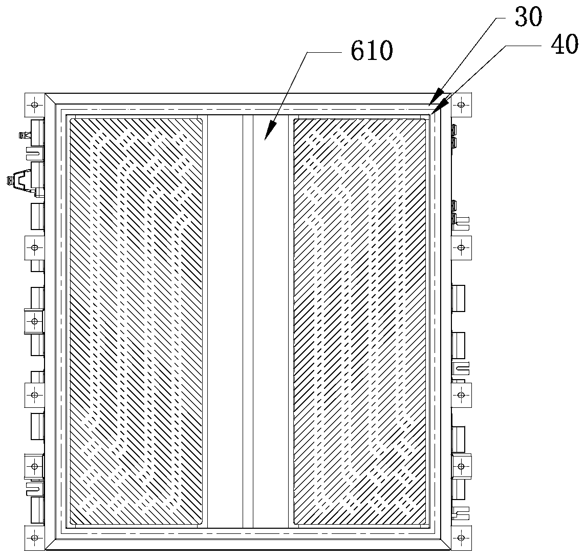 Super-capacitor energy storage system for vehicle, rail vehicle and cooling method of super-capacitor energy storage system for vehicle