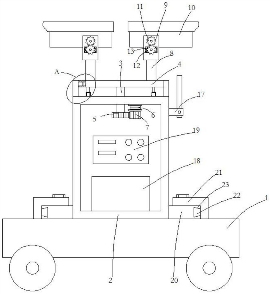 Smart city face monitoring and recognition device based on computer vision image recognition