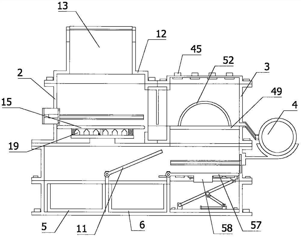 Community household garbage classification treatment transfer vehicle