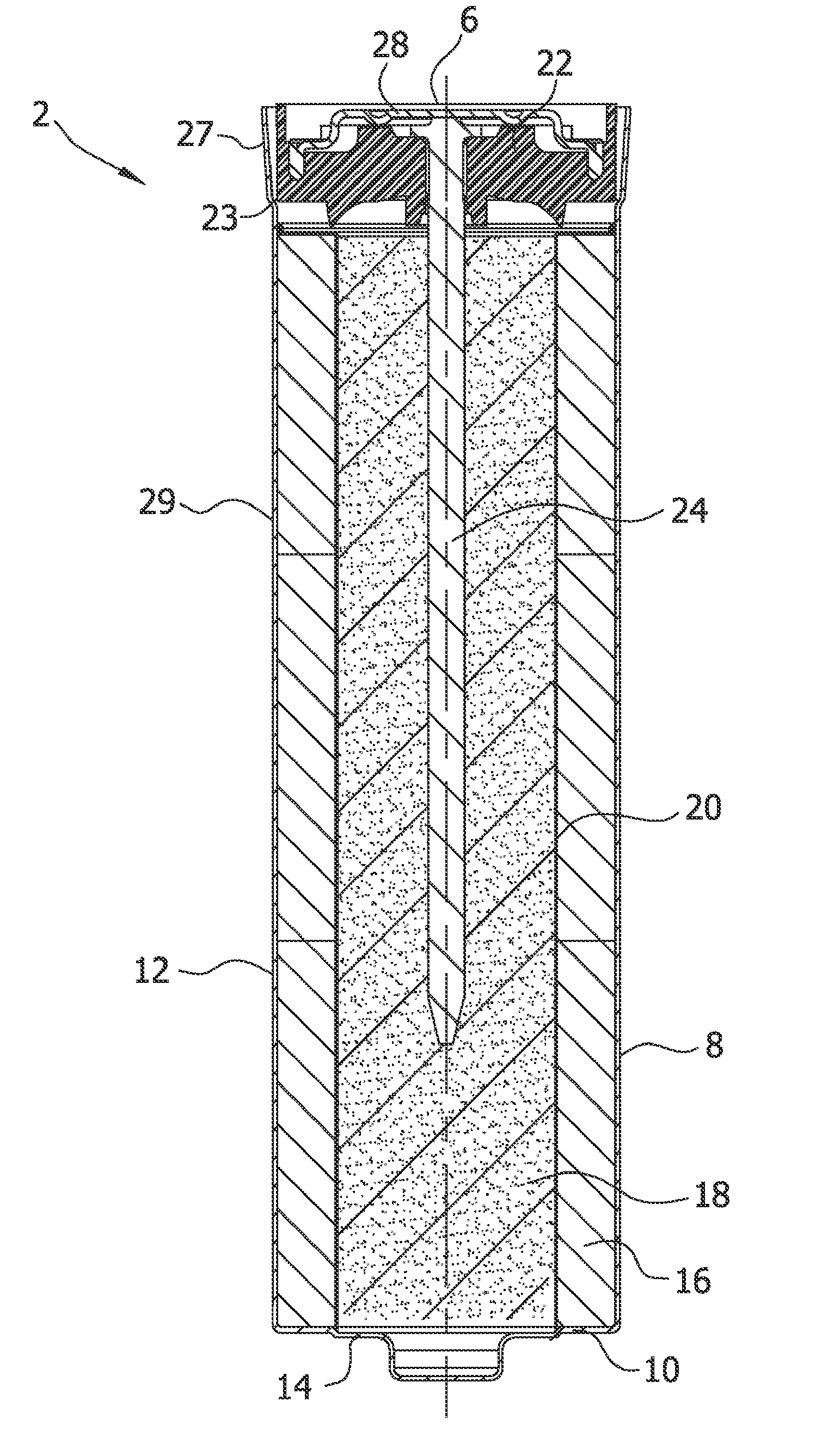 Alkaline Cell With Improved High Rate Capability