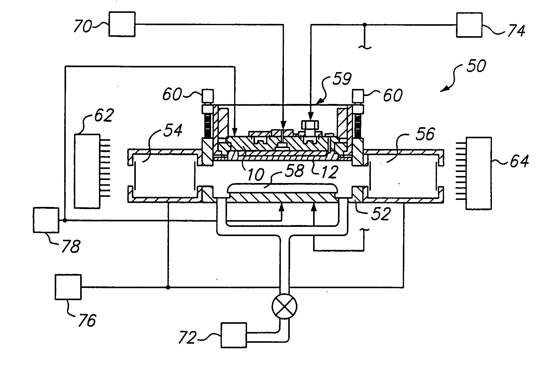 Electrode for plasma processes and method for manufacture and use thereof