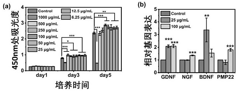 Active scaffold for multi-cell printing and nervating bone regeneration as well as preparation method and application of active scaffold