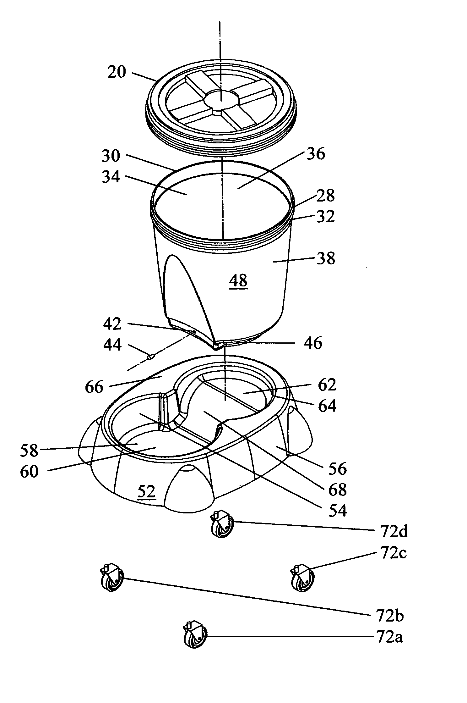 Animal feeding and watering device