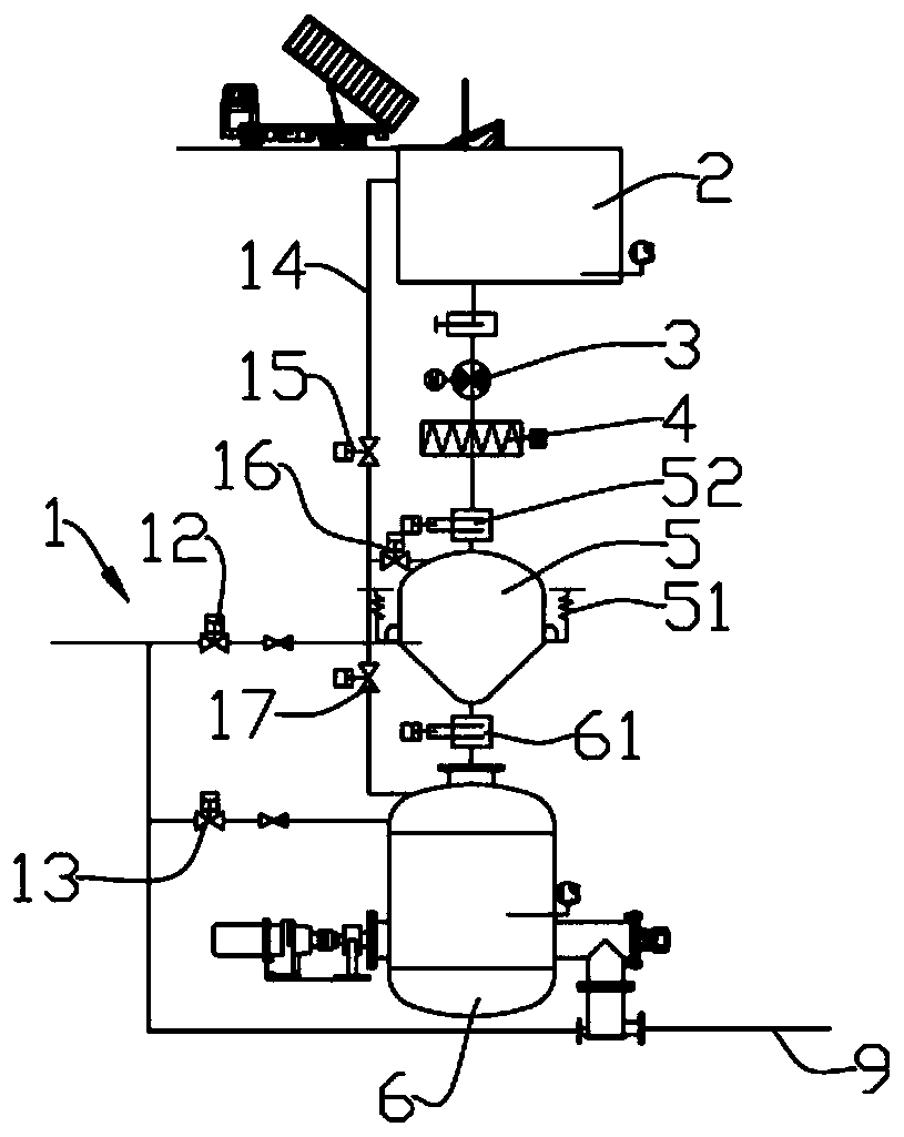 Sludge mixed burning system