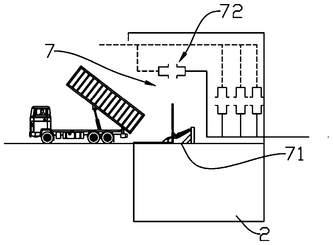 Sludge mixed burning system