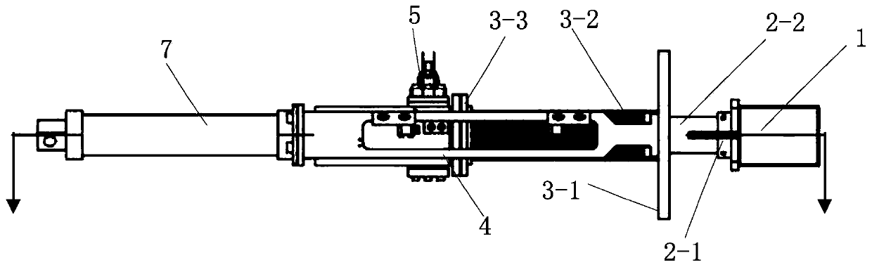 BNCT faraday cylinder based on linear guide rail