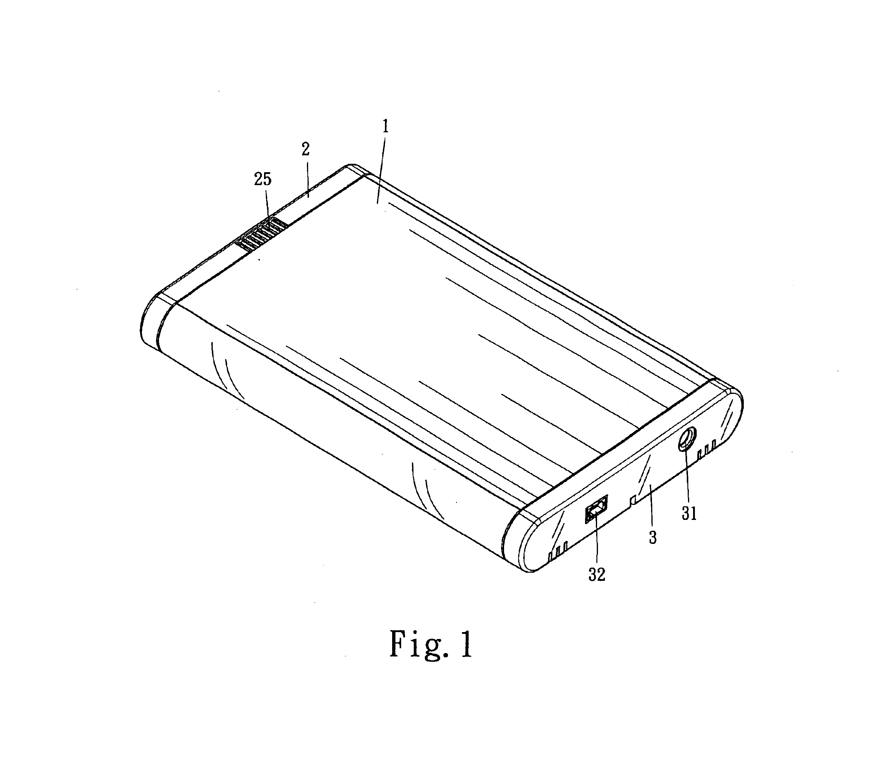 Portable hard disk drive