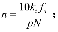 Brushless direct-current motor high-performance speed measuring method