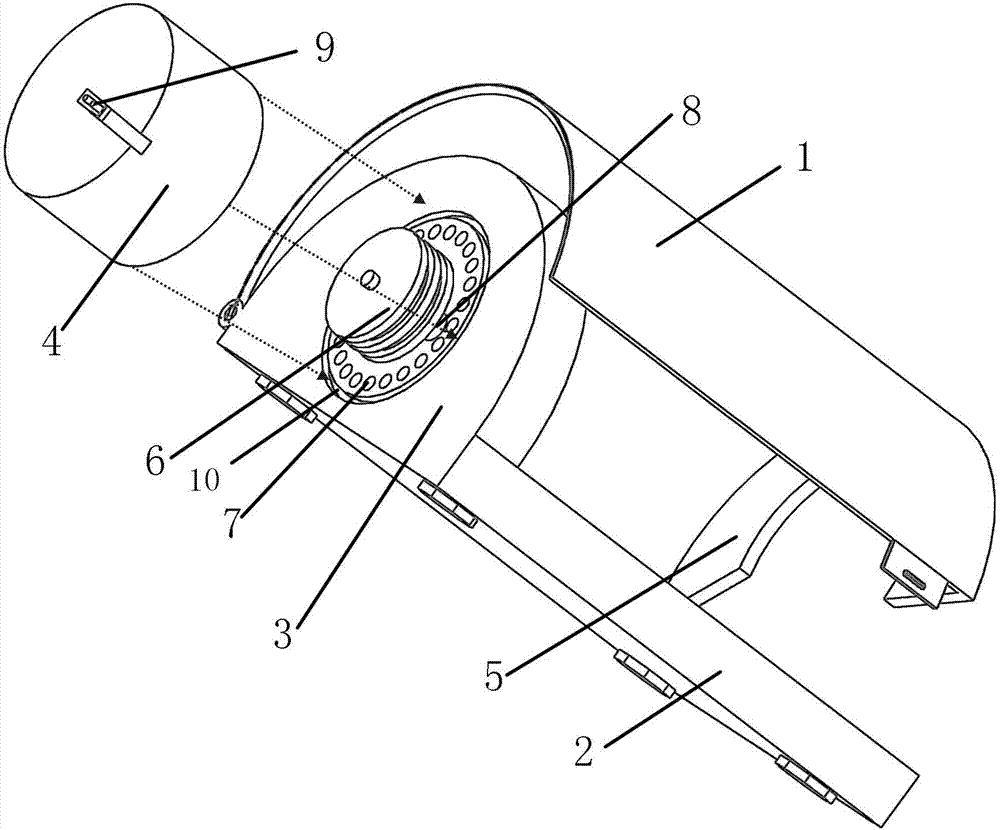 Infusion hand fixing device