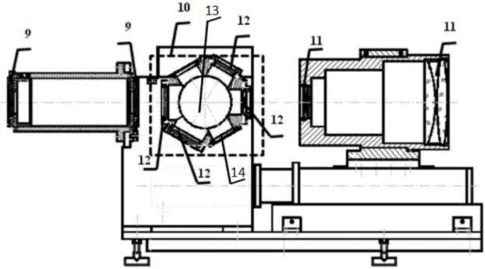 Laser preprocessing device and processing method used for optical element