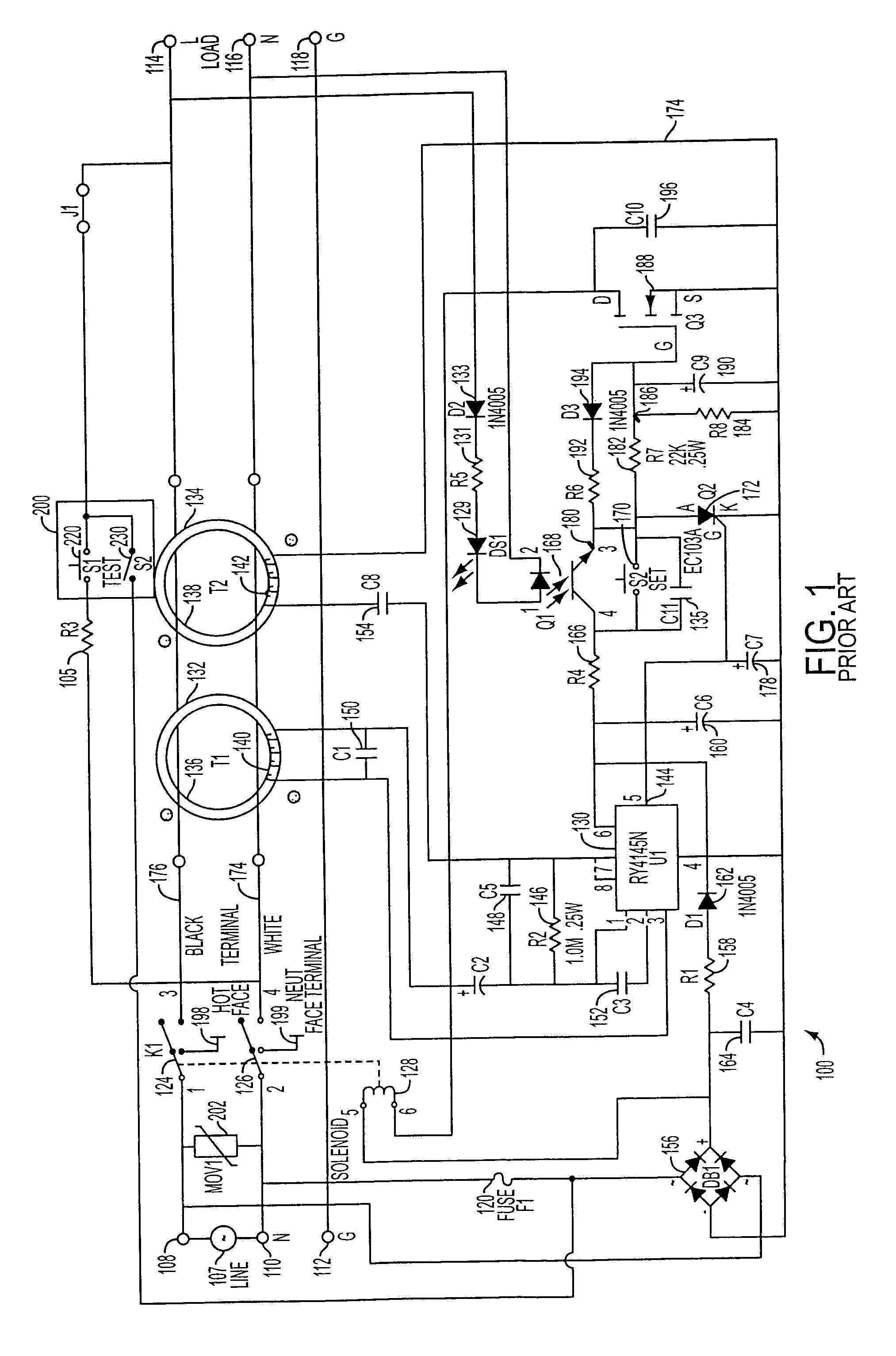 Ground fault circuit interrupter (GFCI) end-of-life (EOL) status indicator