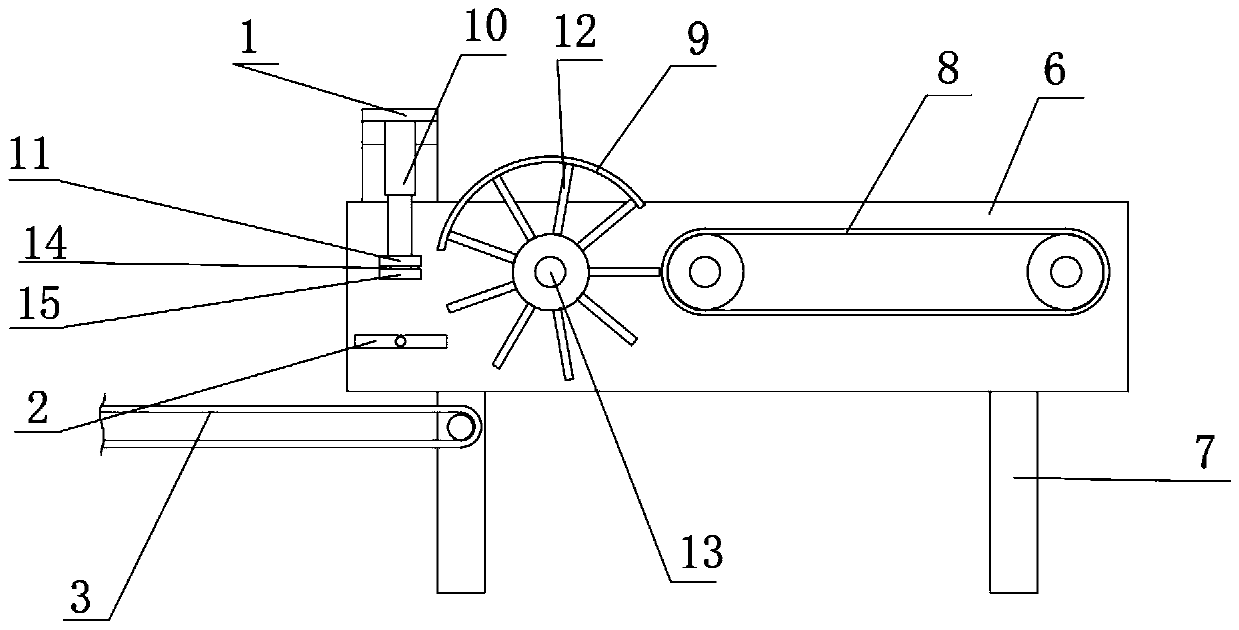 Sealing performance detection device for potato food production