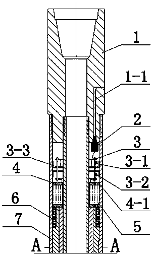 Motor-driven compressive rubber-barrel underground blowout preventer