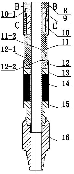 Motor-driven compressive rubber-barrel underground blowout preventer