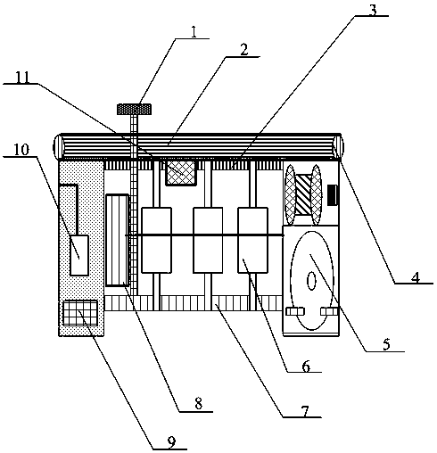 Full-automatic intelligent steel bar bending device