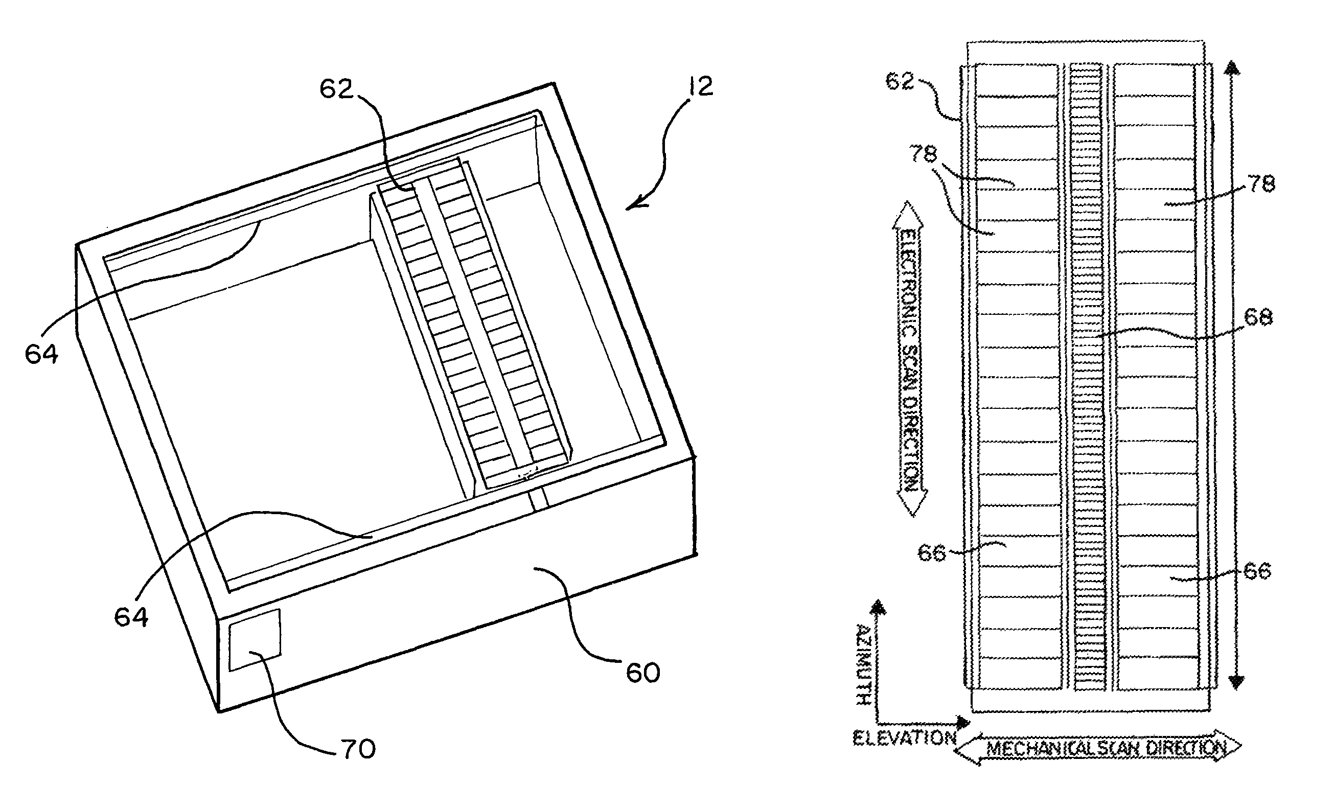 Volume mechanical transducer for medical diagnostic ultrasound