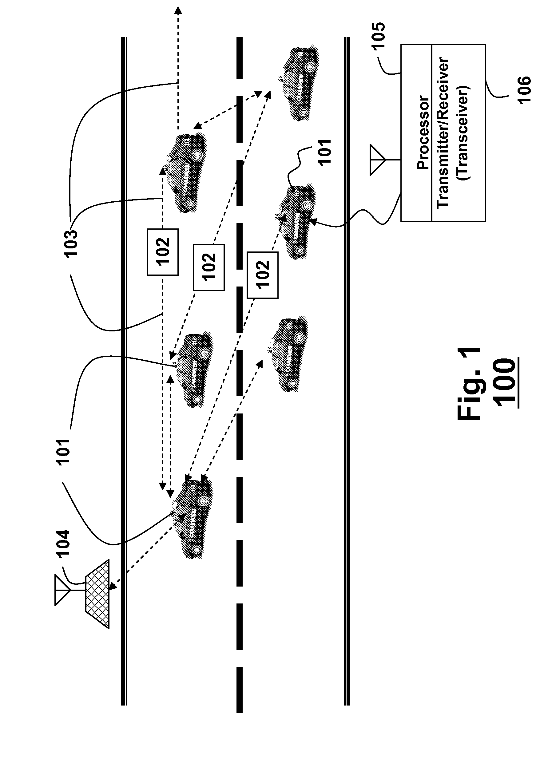 Method and protocol for congestion control in a vehicular network