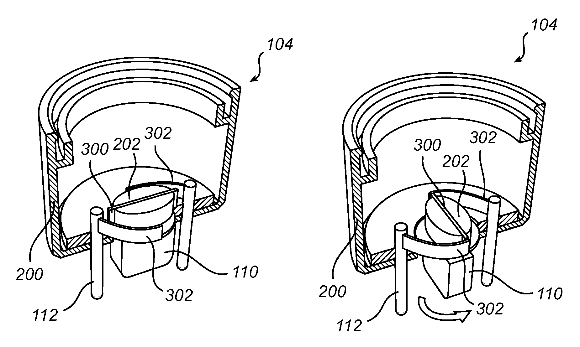 End cap for a tubular light source